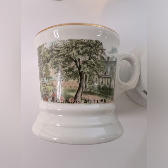 Currier & Ives Homestead Four Seasons Mugs - Picture 3 of 12
